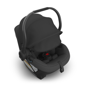 UPPAbaby Aria Infant Car Seat - Jake (Charcoal/Black Leather) Sunshade