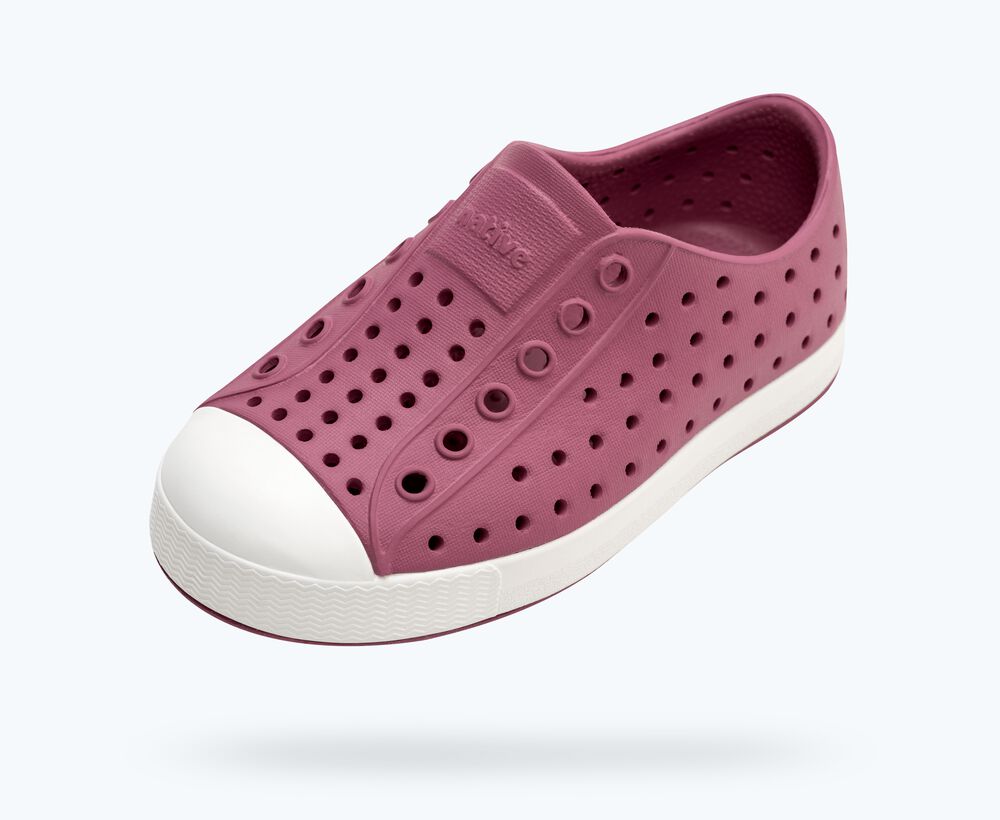 Native Shoes Jefferson Child Shoe - Twilight Pink / Shell White 2