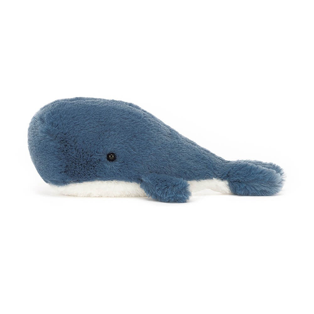 Jellycat Wavelly Whale - Blue