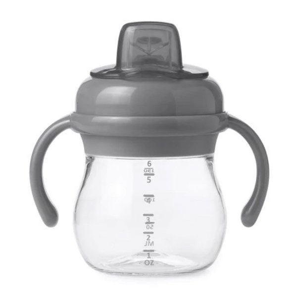 OXO Tot Transitions Soft Spout Sippy Cup - Grey 3