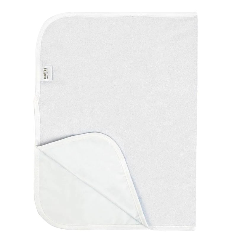 Kushies Deluxe Waterproof Portable Changing Pad - White