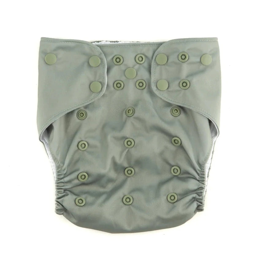Sage Green - Current Tyed Clothing - Reusable Swim Diapers