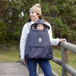 Ergobaby All-Weather Cover - Charcoal Lifestyle 1