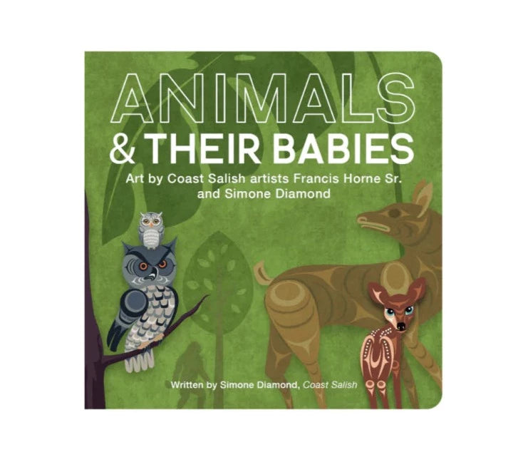 Animals & Their Babies Native Northwest Board Book