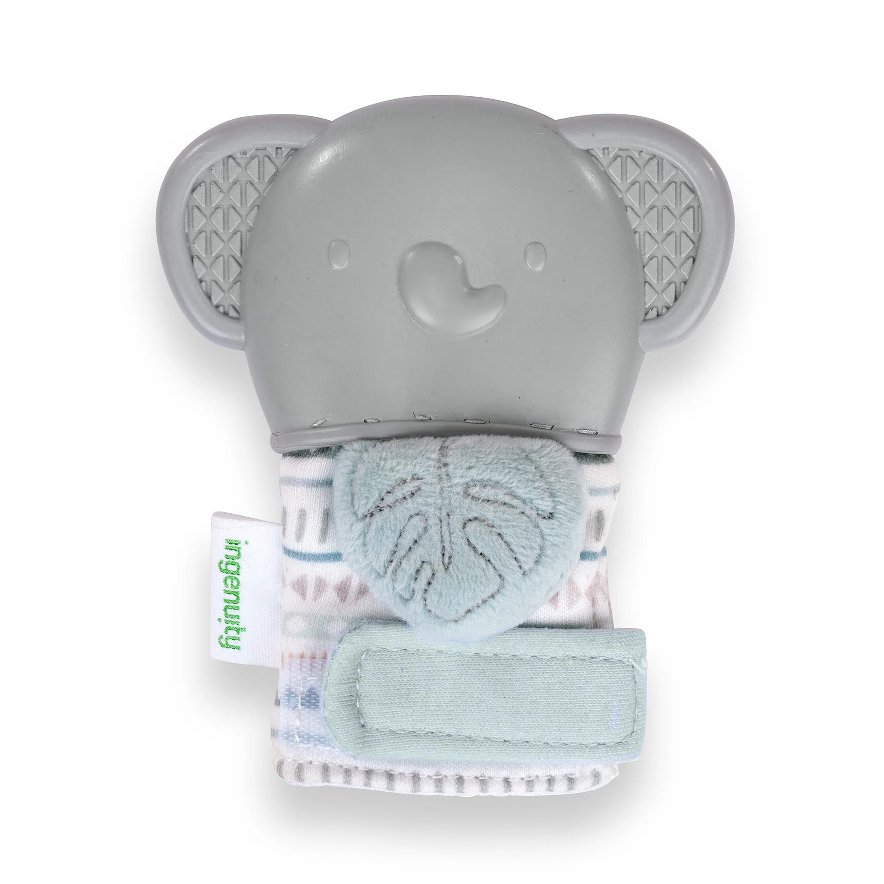 Ingenuity Teething Mitt & Rattle - Van the Elephant