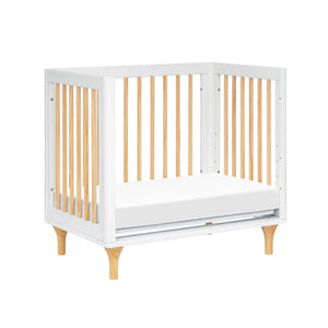 Babyletto Lolly 4-in-1 Convertible Mini Crib & Twin Bed with Toddler Bed Conversion Kit - Day Bed