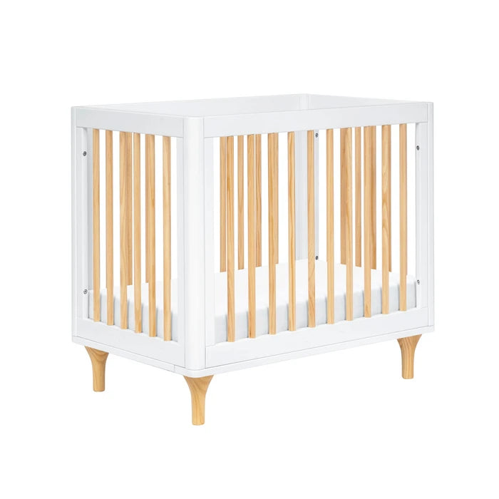 Babyletto Lolly 4-in-1 Convertible Mini Crib & Twin Bed with Toddler Bed Conversion Kit