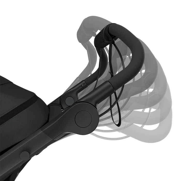 Thule Urban Glide 4-Wheel Stroller - Black on Black Adjustable Handlebar