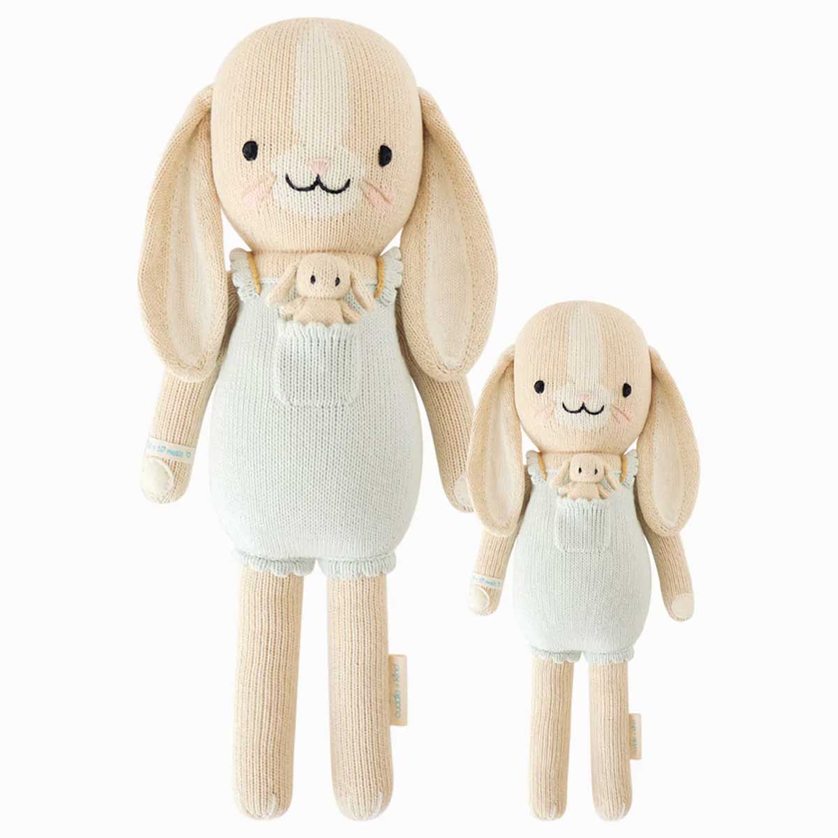 cuddle + kind Hand-Knit Doll - Briar the Bunny