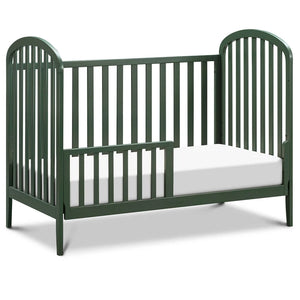 DaVinci Beau 3-in-1 Convertible Crib - Forest Green with Toddler Gate