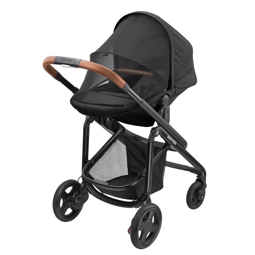 Maxi-Cosi Lila CP Stroller - Essential Black Seat Recline