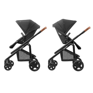 Maxi-Cosi Lila CP Stroller - Essential Black Reversible Seat