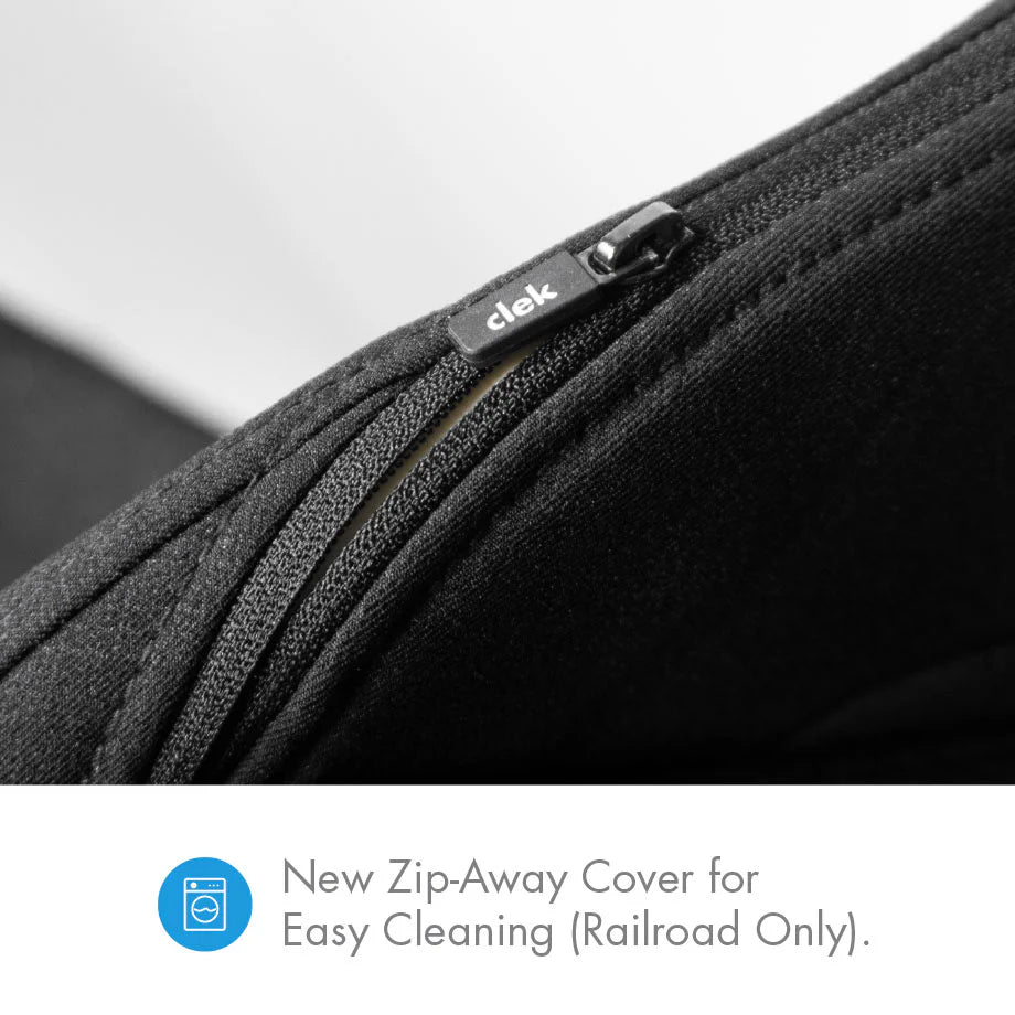 Clek Fllo Convertible Car Seat - Railroad Ziip Flame Retardant Free (Jersey Knit)