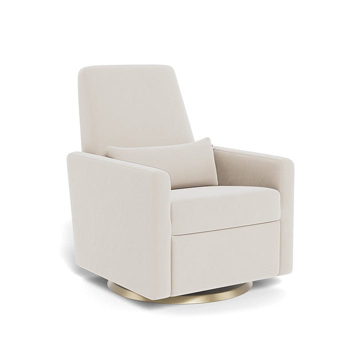 Monte Design nursing chair Stone Velvet / Gold Swivel (+$250) Monte Design Grano Glider Recliner - Performance