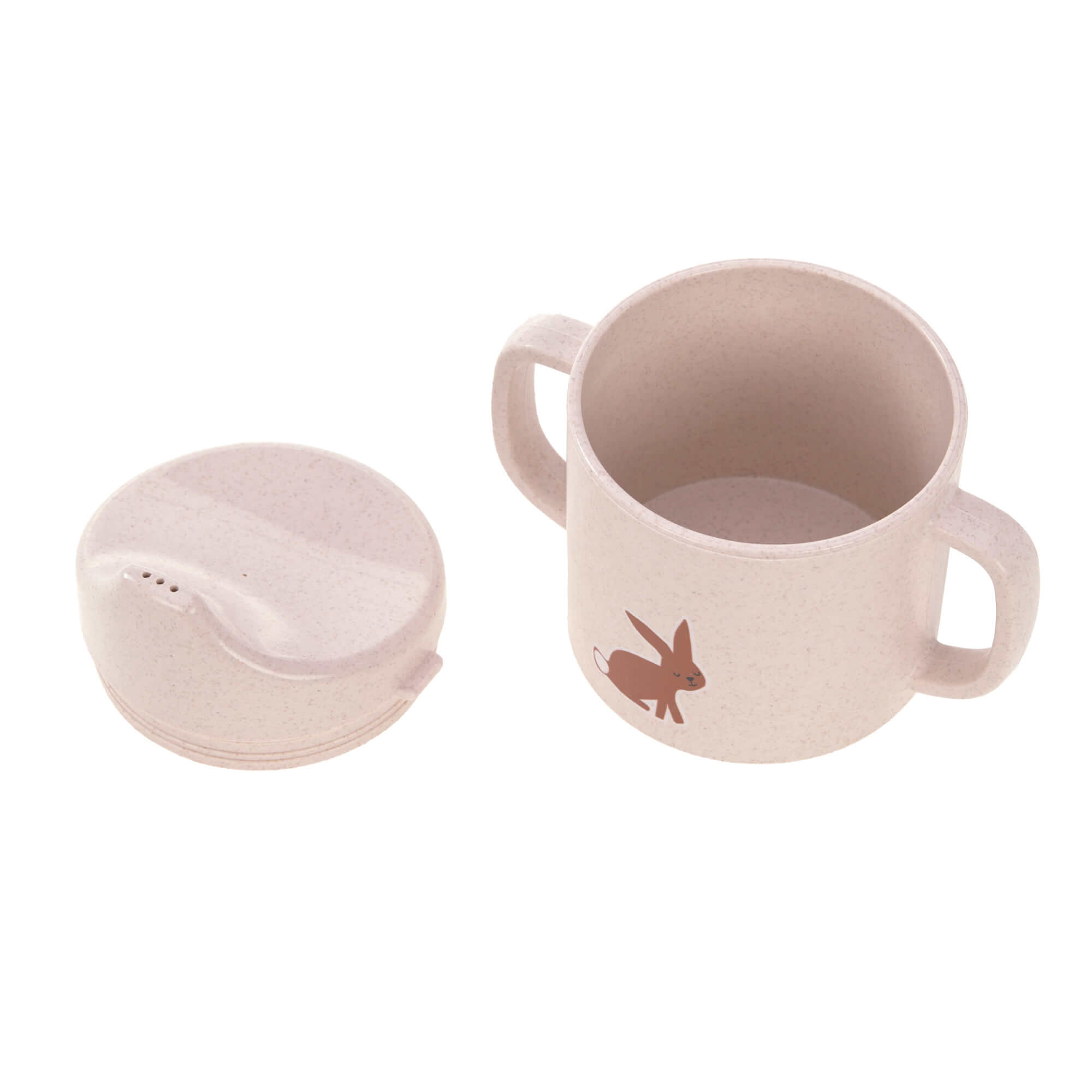 LÄSSIG Bamboo Sippy Cup - Little Forest Rabbit 2