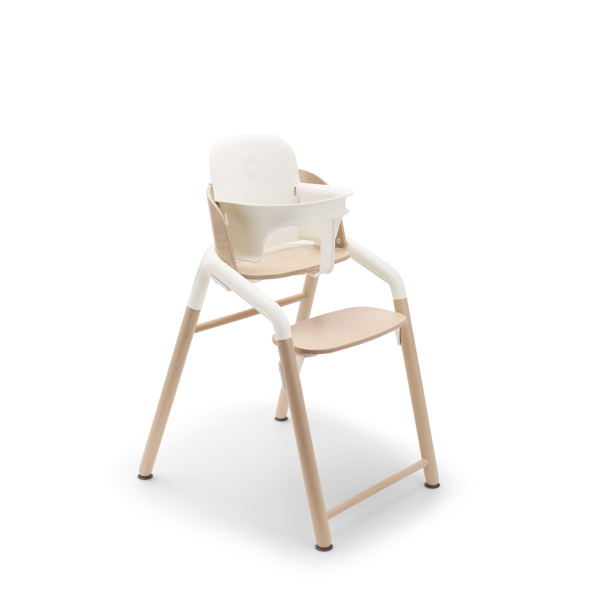 Bugaboo Giraffe High Chair Complete - Neutral Wood/White  2