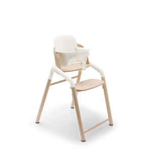 Bugaboo Giraffe High Chair Complete - Neutral Wood/White  2