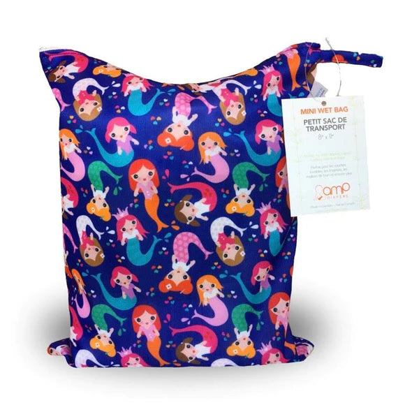 Mermaid - AMP Diapers Mini Wet Bags