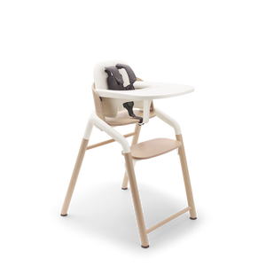 Bugaboo Giraffe High Chair Complete - Neutral Wood/White 