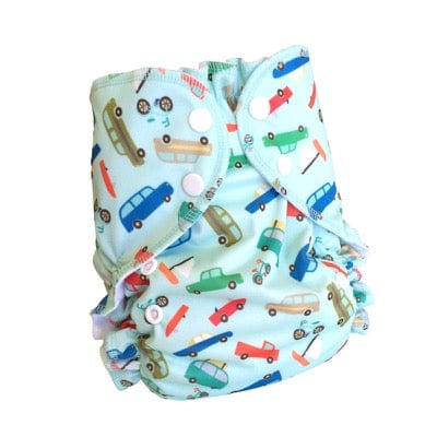 AMP Diapers cloth diaper AMP Diapers One Size Duo Pocket Diaper - Sunday Cruise