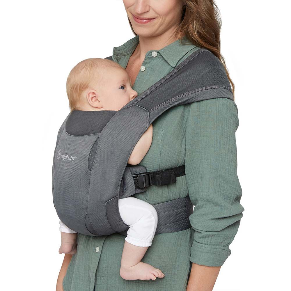 Ergobaby Embrace Carrier Soft Air Mesh - Washed Black