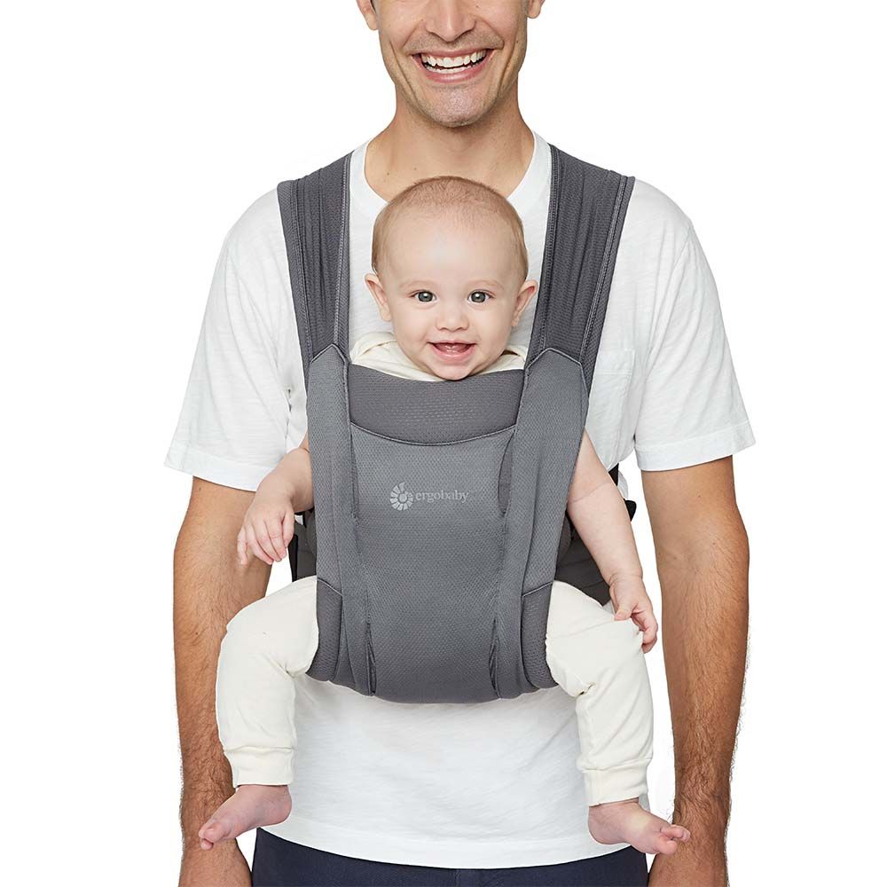 Ergobaby Embrace Carrier Soft Air Mesh - Washed Black