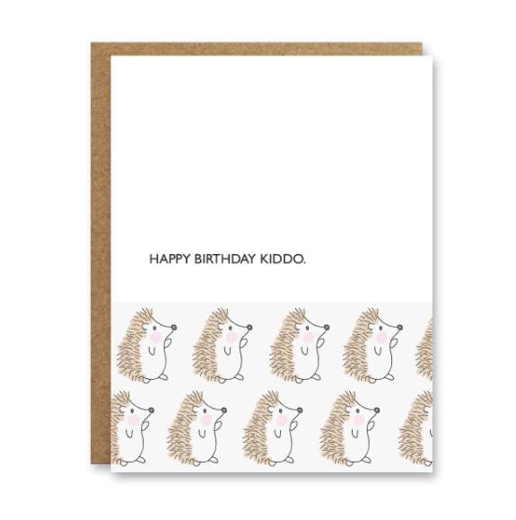 Boo To You Greeting Cards greeting card Boo To You 'Happy Birthday Kiddo' Greeting Card