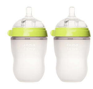 Comotomo baby bottle Green 8 oz / 250 ml 2-Pack Comotomo Silicone Baby Bottles