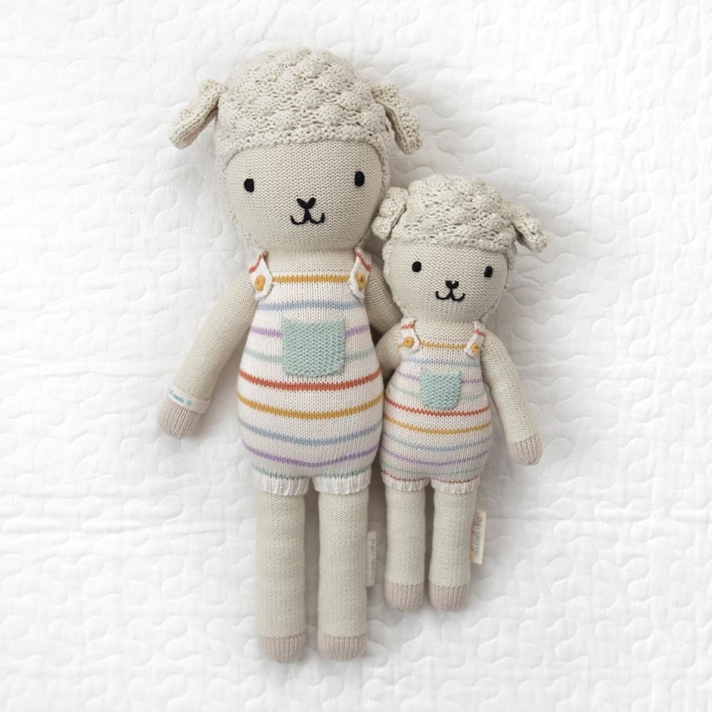 cuddle + kind doll cuddle + kind Hand-Knit Doll - Avery the Lamb