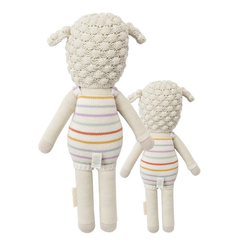cuddle + kind doll cuddle + kind Hand-Knit Doll - Avery the Lamb