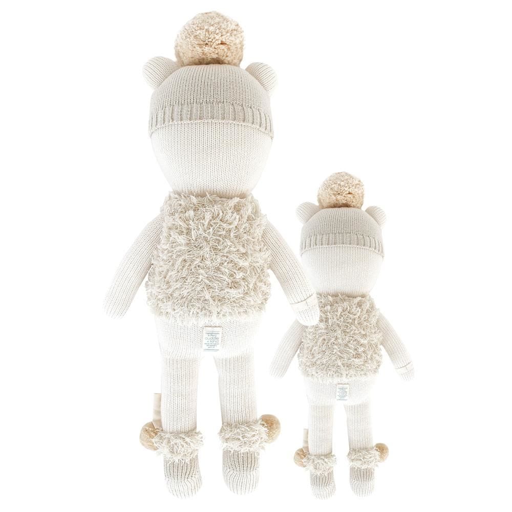 cuddle + kind doll Little (13") cuddle + kind Hand-Knit Doll - Stella the Polar Bear