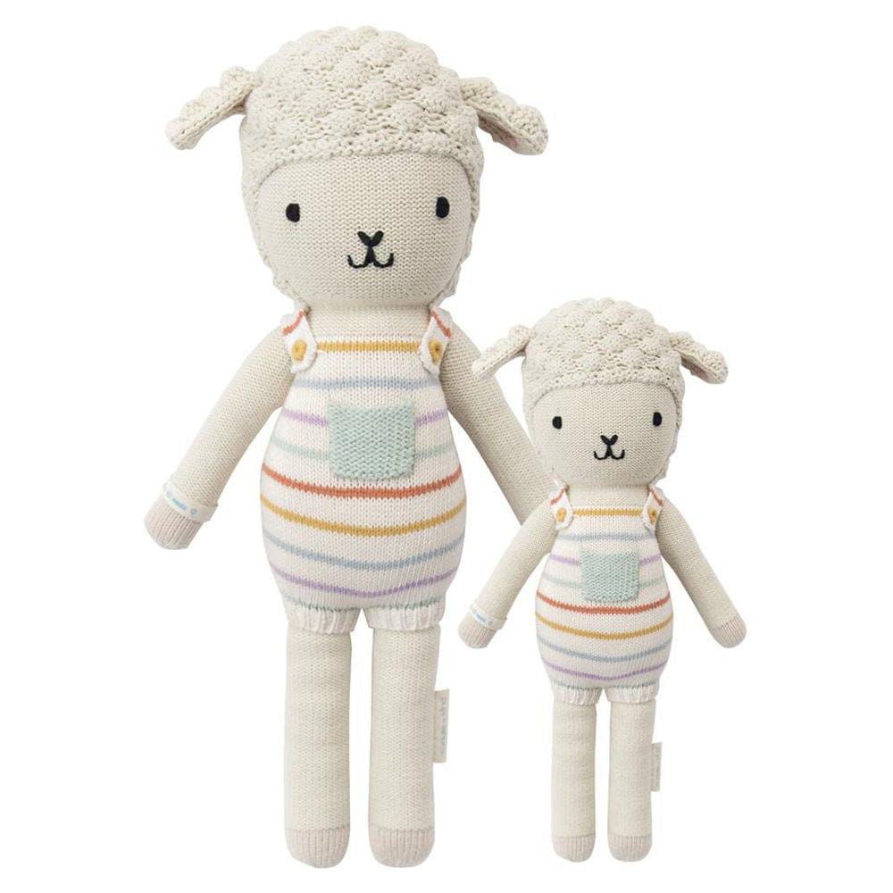cuddle + kind doll Little (13") cuddle + kind Hand-Knit Doll - Avery the Lamb