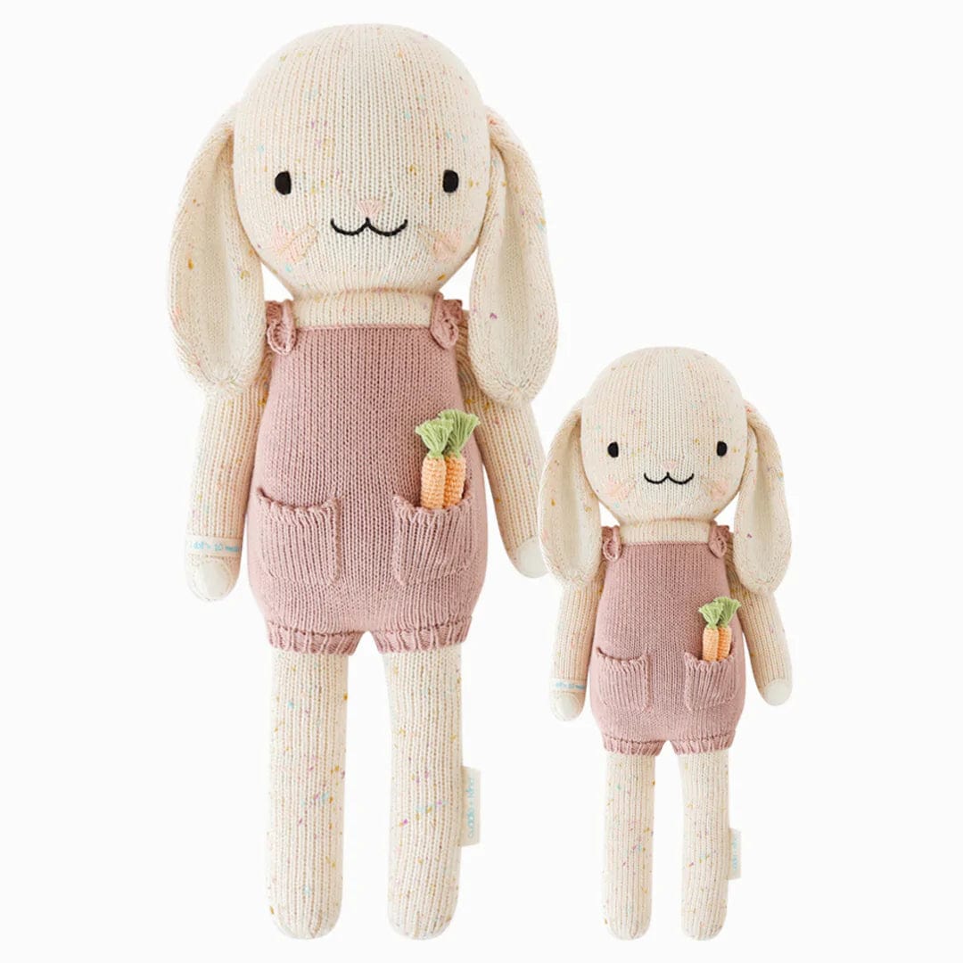 cuddle + kind doll Little (13") cuddle + kind Hand-Knit Doll - Harper the Bunny