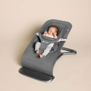 Ergobaby 3-in-1 Evolve Bouncer - Charcoal Grey Lifestyle 1