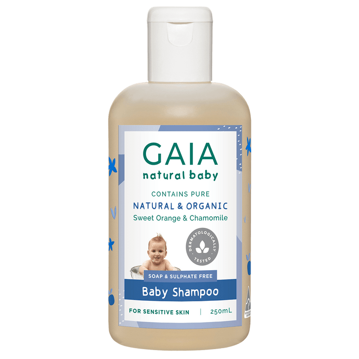 GAIA Natural Baby baby skin & bath care GAIA Natural Baby Shampoo (250 ml / 8.4 oz) GAIA Natural Baby Shampoo