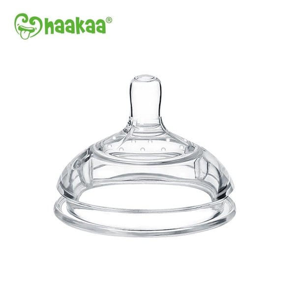 Haakaa nipple Small Haakaa Gen 3 Anti-Colic Silicone Nipple 2 PK