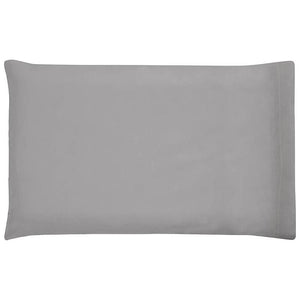 Kushies toddler pillow Grey Kushies Percale Toddler Pillowcase