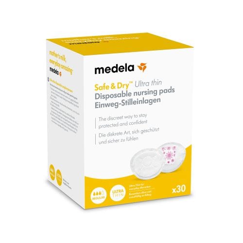 Medela nursing pads Medela Disposable Nursing Pads Safe & Dry Ultra Thin