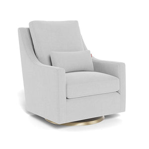 Monte Design nursing chair Ash / Gold Swivel (+$250) Monte Design Vera Glider - Performance