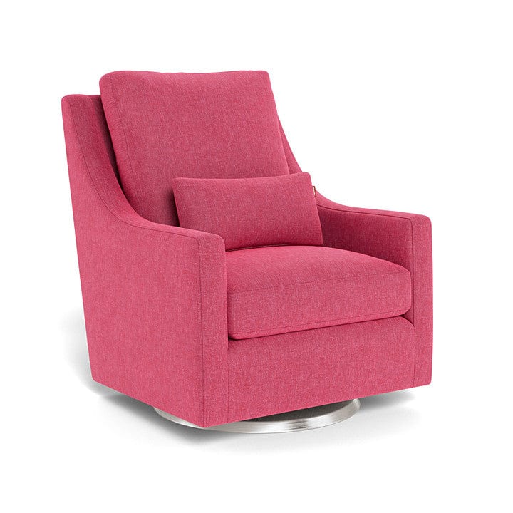 Monte Design nursing chair Hot Pink / Stainless Steel Swivel (+$250) Monte Design Vera Glider - Performance