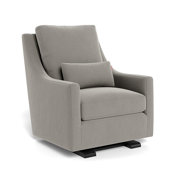Monte Design nursing chair Mineral Grey Velvet / Espresso Monte Design Vera Glider - Performance
