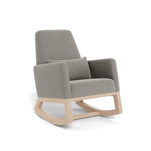Monte Design nursing chair Mineral Grey Velvet / Maple Monte Design Joya Rocker - Performance