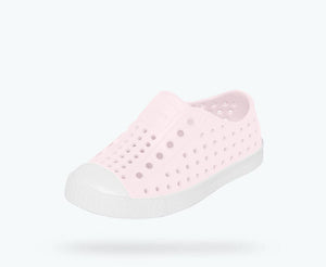 Native Shoes Shoes J1 - Milk Pink/Shell White Native Shoes Jefferson Junior Shoe - Milk Pink/Shell White
