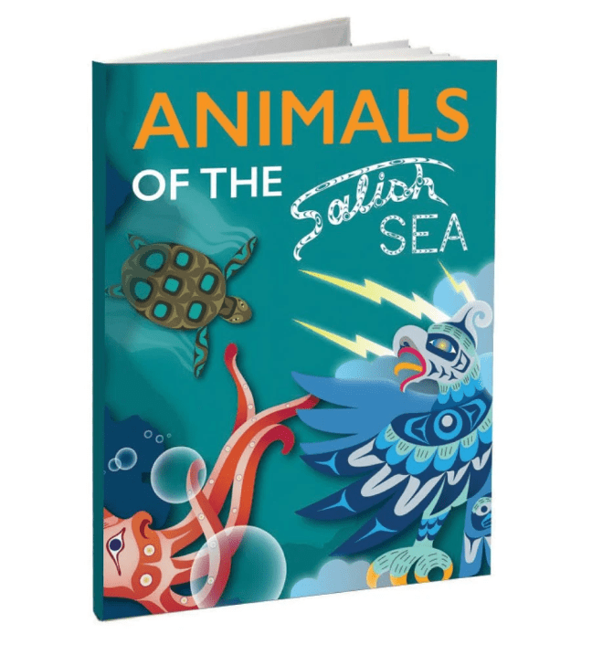 Raincoast Books board book Animals of the Salish Sea Board Book