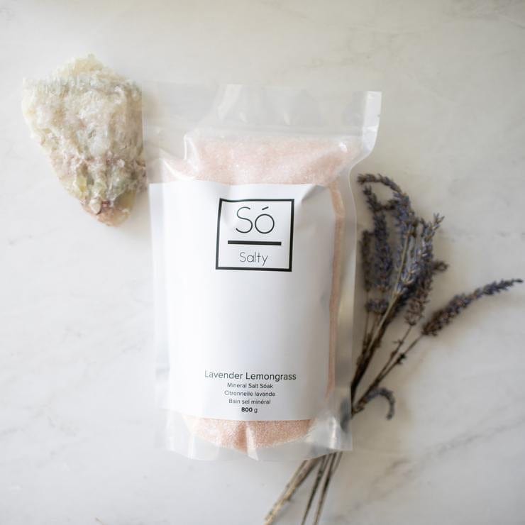 Só Luxury bath salts Só Luxury Salty Mineral Salt Soak - Lavender Lemongrass