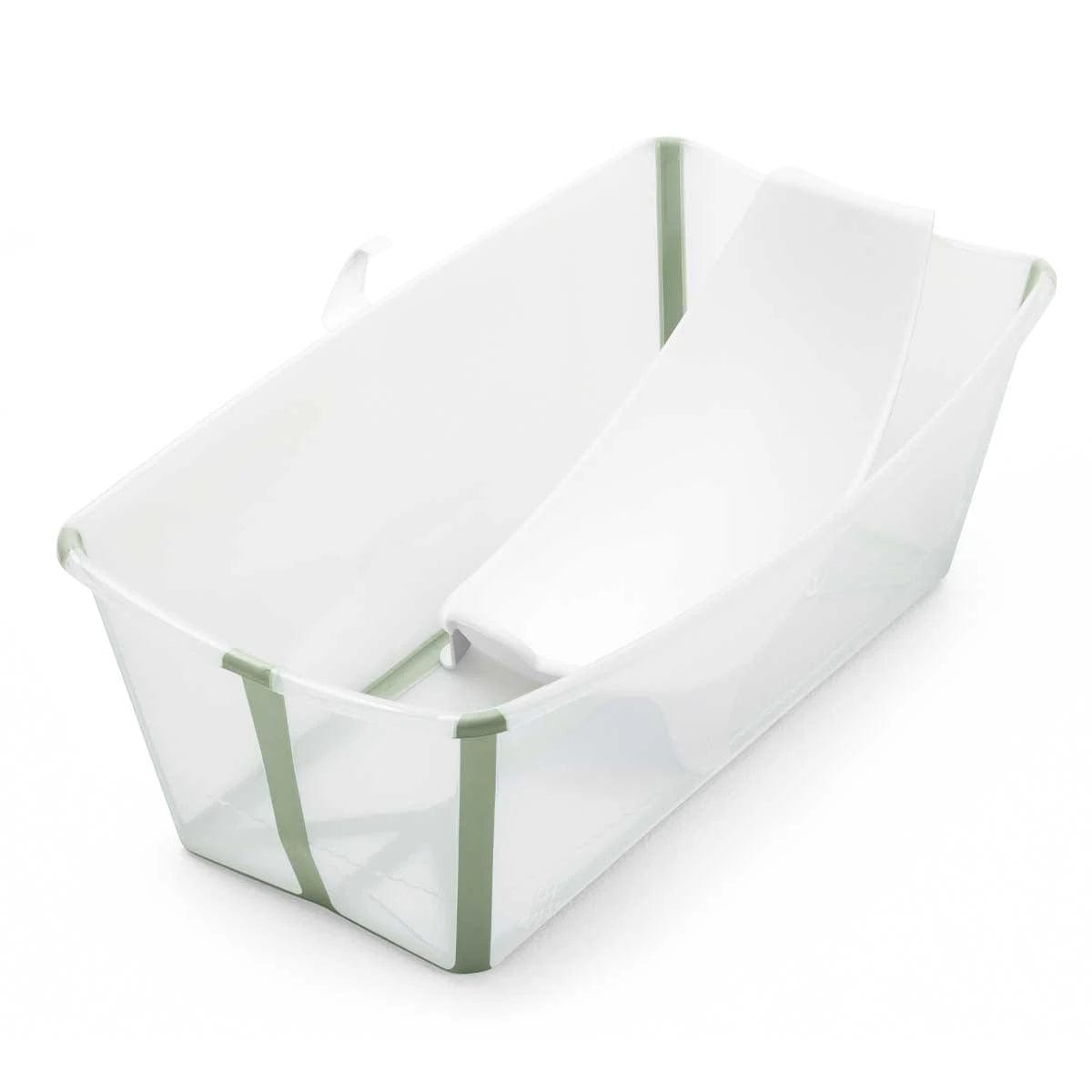 Stokke bathtub Transparent Green Stokke Flexi Bath® Bundle