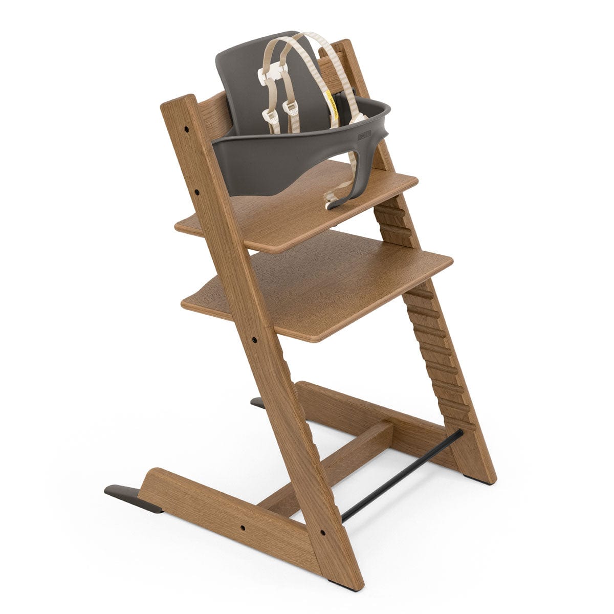 Stokke High Chairs & Booster Seats Oak Natural Stokke Tripp Trapp® High Chair Bundle Oak