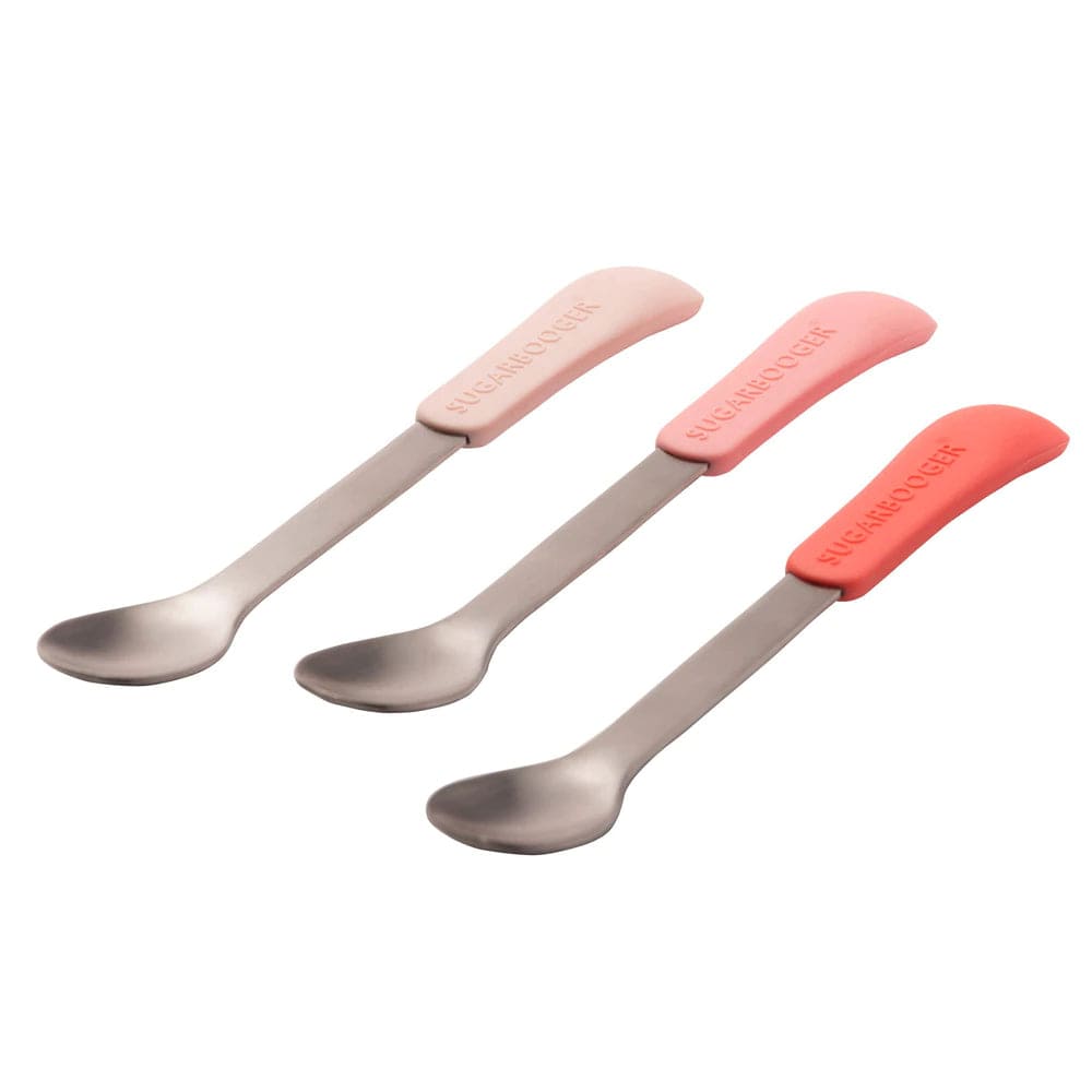 Sugar Booger baby spoons Sweet Pink Sugar Booger Lil' Bitty Spoons 3 PK