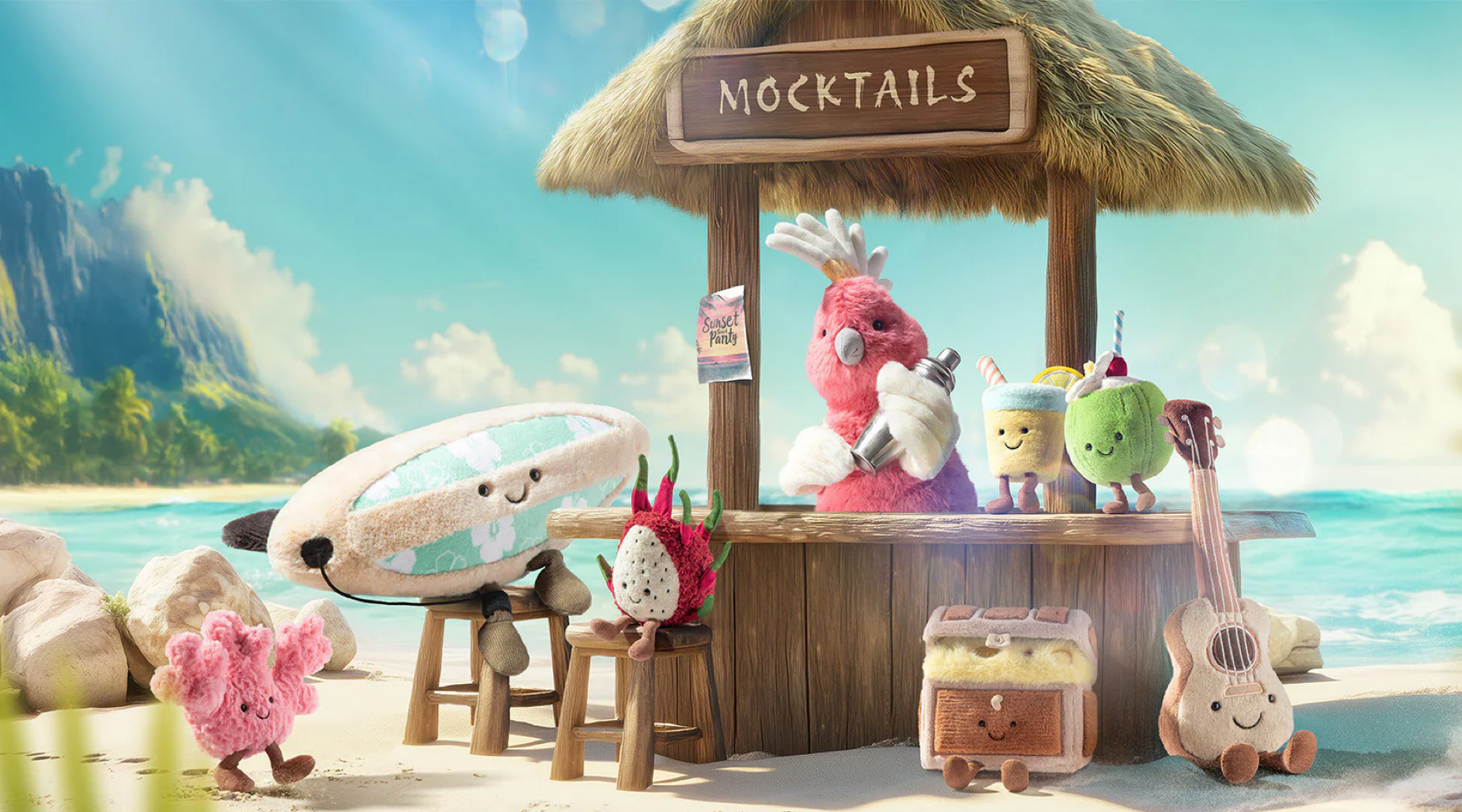 Sun, Snuggles & Silly Friends: Say ‘Aloha’ to the Jellycat High Summer 2025 Collection!