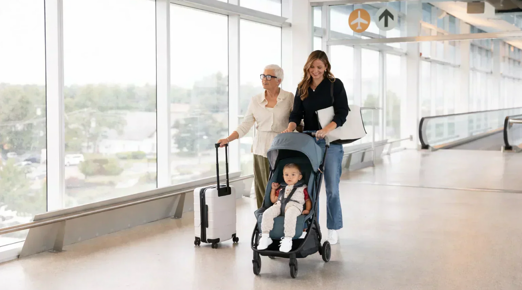 The 2026 Best Family Travel Essentials: Innovative Baby Gear & Must-Haves for Canada UPPAbaby Minu V3 Stroller pictured in Callum